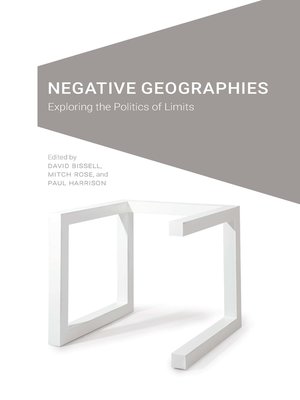 cover image of Negative Geographies